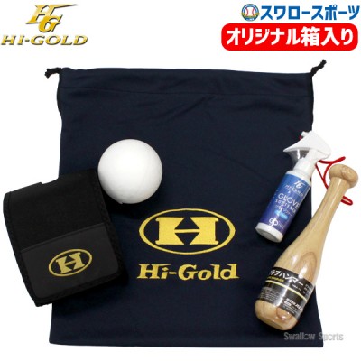 野球 ハイゴールド グラブファーストケア3点セット グラブ袋付 型付けセット 限定 メンテナンス グラブソフナー グラブハンマー グラブキーパー HGKTTK-1 HI-GOLD 