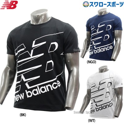 野球 ニューバランス ウエア ウェア Tenacity ビッグロゴ ショートスリーブTシャツ 半袖 丸首 AMT31078 newbalance 