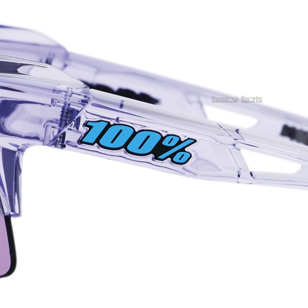 野球 100％ ワンハンドレッド アクセサリー サングラス Speedcraft XS Polished Translucent 60009-00002 自転車 サイクリング 野球用品 スワロースポーツ