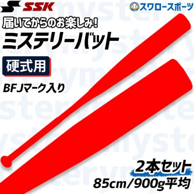 【即日出荷】 送料無料 エスエスケイ SSK  硬式木製バット メープル 2本セット  85cm 900g平均 BFJマーク入り
