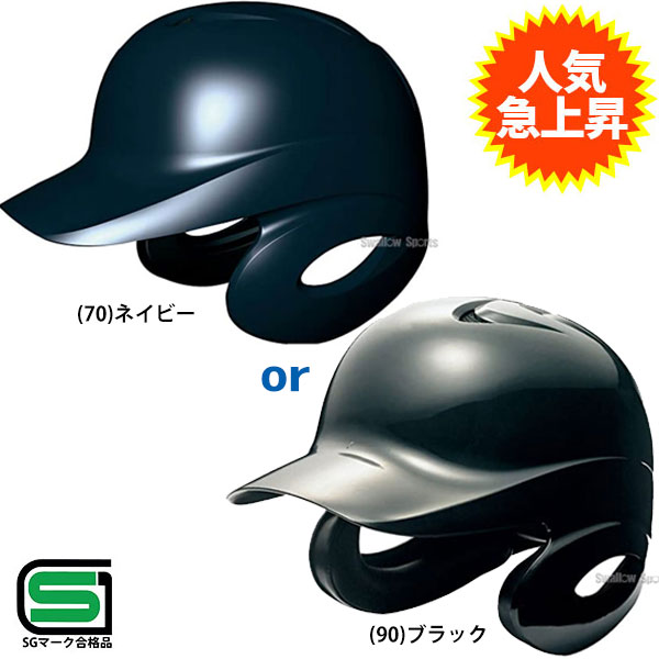 SSK エスエスケイ JSBB公認 軟式 打者用 ヘルメット 両耳付き 