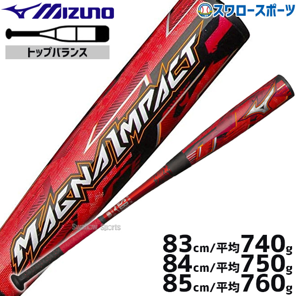 野球 バット 軟式 一般軟式 バット ミズノ MIZUNO 複合 FRP製 マグナ
