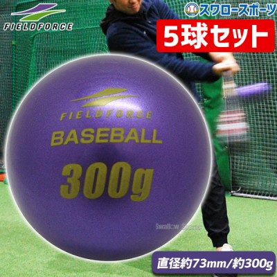 野球 フィールドフォース バッティング練習 サンドボール インパクトパワーボール 300g FIMP-300G-EC 5球セット Fieldforce