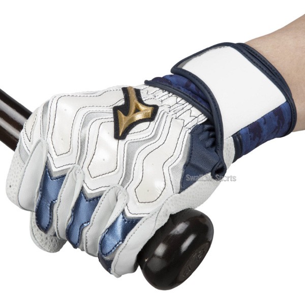 ファイテンパワーテープ付き 野球 ミズノ 限定 バッティンググローブ バッティング 手袋 ミズノプロ モーションアークSF ハイブリッド 両手用 一般 大人 1EJEA508 MIZUNO 野球用品 スワロースポーツ