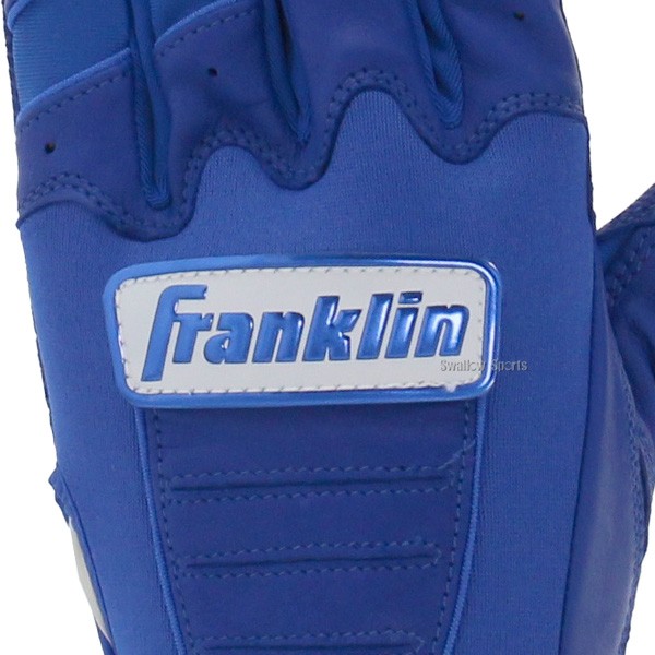 ファイテンパワーテープ付き 野球 フランクリン スワロー限定 COSTOM バッティンググローブ 手袋 ブルー CFX 両手用 SWCT6 Franklin