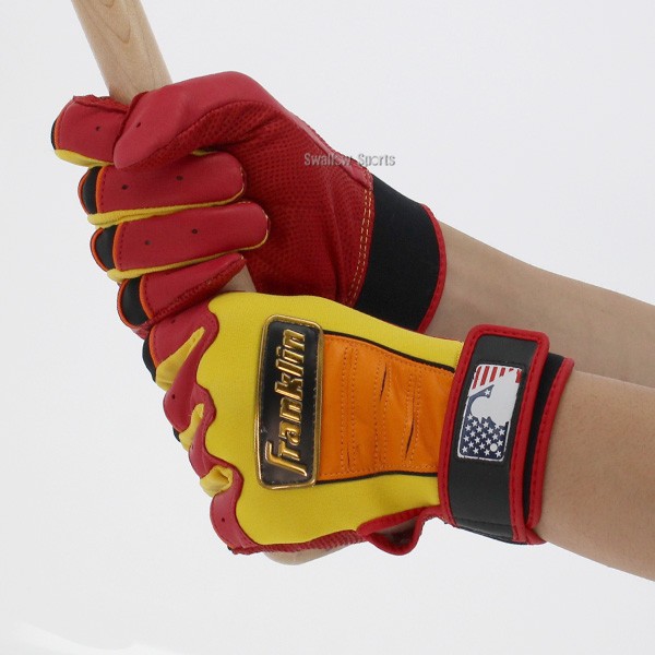 野球 フランクリン 限定 バッティンググローブ バッティング用 手袋 両手用 手袋ハンガー セット AMECOMI アメリカンコミック風 POW-23576 Franklin