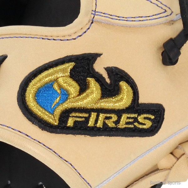 25％OFF  野球 ファイヤーズ 軟式グローブ グラブ 軟式 大人用 一般 外野 外野手用 日本製 FG-78FR3A FIRES