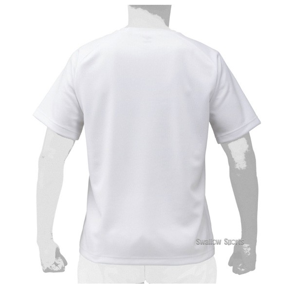 ミズノ MIZUNO ポロシャツ Tシャツ ベースボールシャツ 丸首 12JC9L38