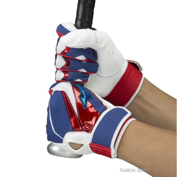 野球 ミズノ 限定 バッティンググローブ バッティング 手袋 WILLDRIVE BLUE 両手 両手用 1EJEA528 MIZUNO 野球用品 スワロースポーツ