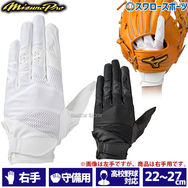 ミズノ MIZUNO 手袋 ミズノプロ MP 守備手袋 守備用手袋 守備手袋　右手用 1EJED201