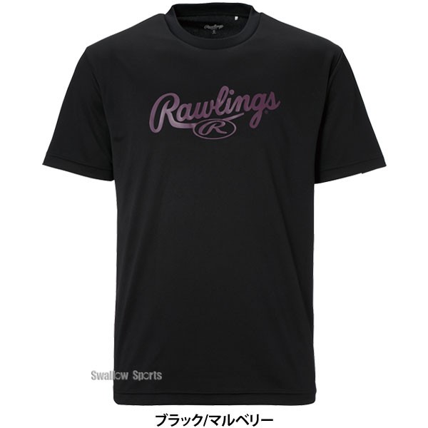 野球 ローリングス ウェア ウエア 少年用 ジュニア用 半袖Tシャツ スクリプトロゴTシャツ AST13F05J Rawlings