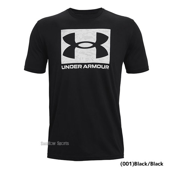 野球 アンダーアーマー UA ウェア Tシャツ UAカモ ボックス ロゴ ショートスリーブ 半袖 1361673