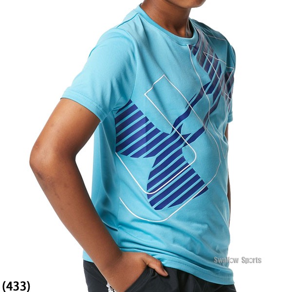 野球 アンダーアーマー 少年 ジュニア ウェア ウェア UA テック ショートスリーブ Tシャツ スーパービッグロゴ 半袖 1378273