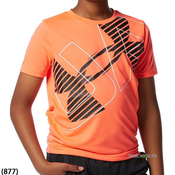 野球 アンダーアーマー 少年 ジュニア ウェア ウェア UA テック ショートスリーブ Tシャツ スーパービッグロゴ 半袖 1378273